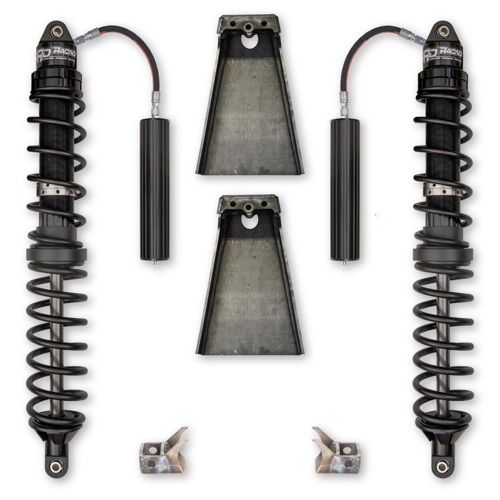 3.5 Inch RR Rear Coilover Upgrade For Jeep Wrangler TJ/LJ Requires 65 Inch WMS or Greater Front Axles Rock Krawler
