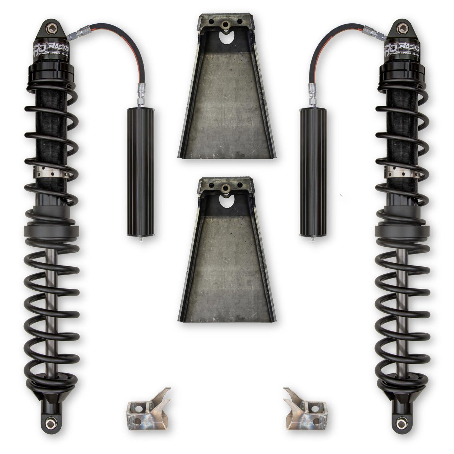 4.5 Inch RR Coilover Upgrade For Jeep Wrangler TJ/LJ Requires 65 Inch WMS or Greater Front Axles Rock Krawler