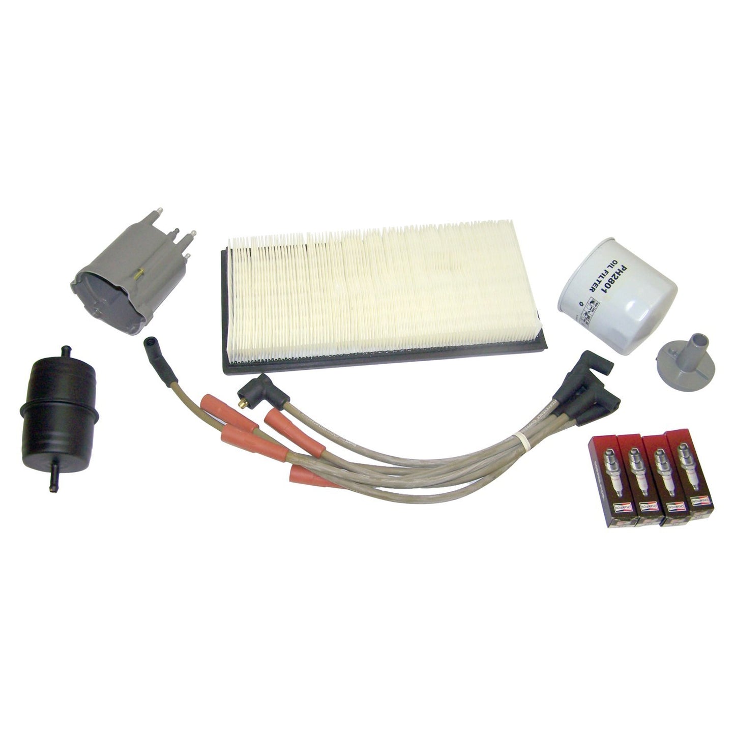 Tune Up Kit for Jeep 87-90 XJ Cherokee or MJ Comanche w/ 2.5L Engine Crown Automotive