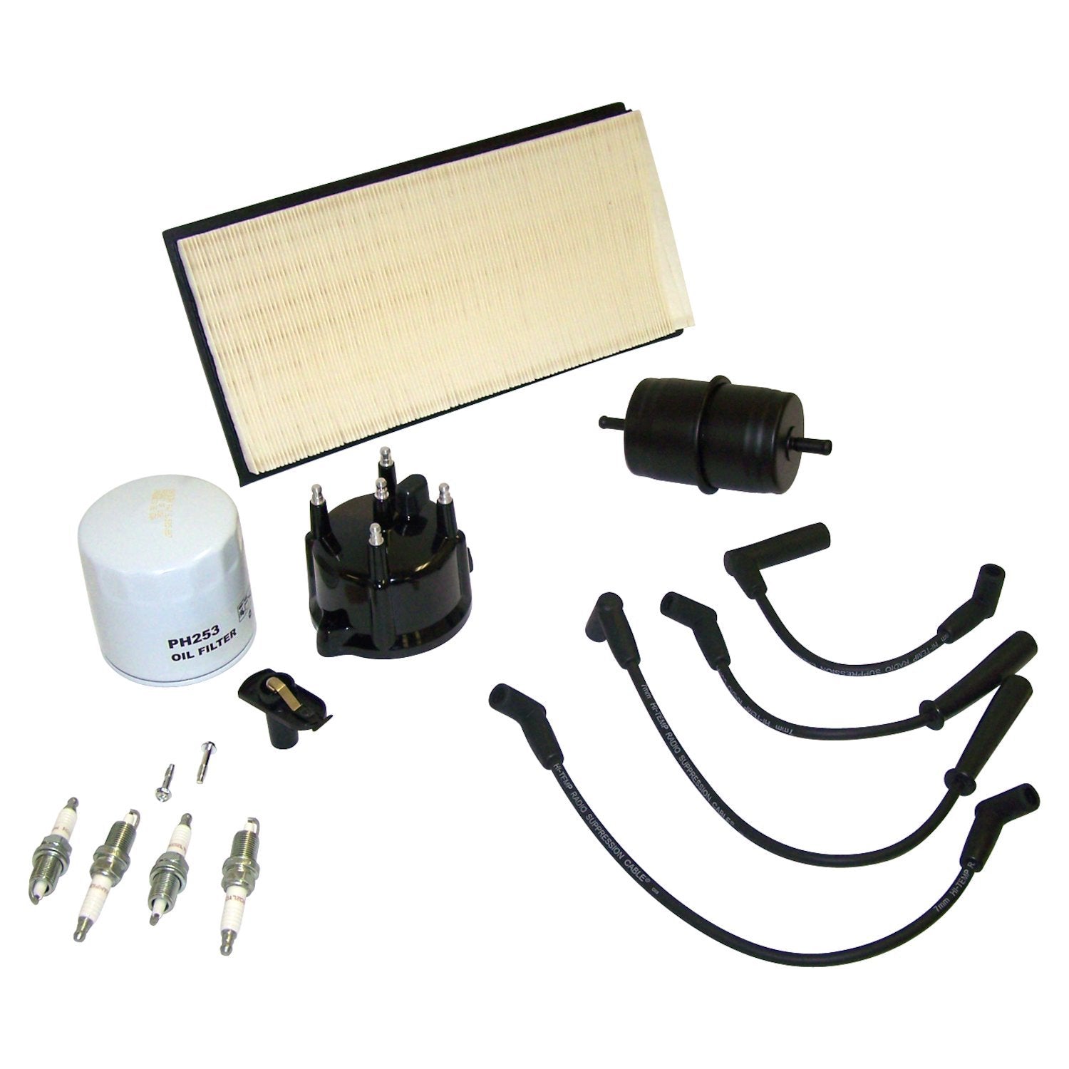 Tune Up Kit for 1994-1996 Jeep XJ Cherokee w/ 2.5L Engine Crown Automotive