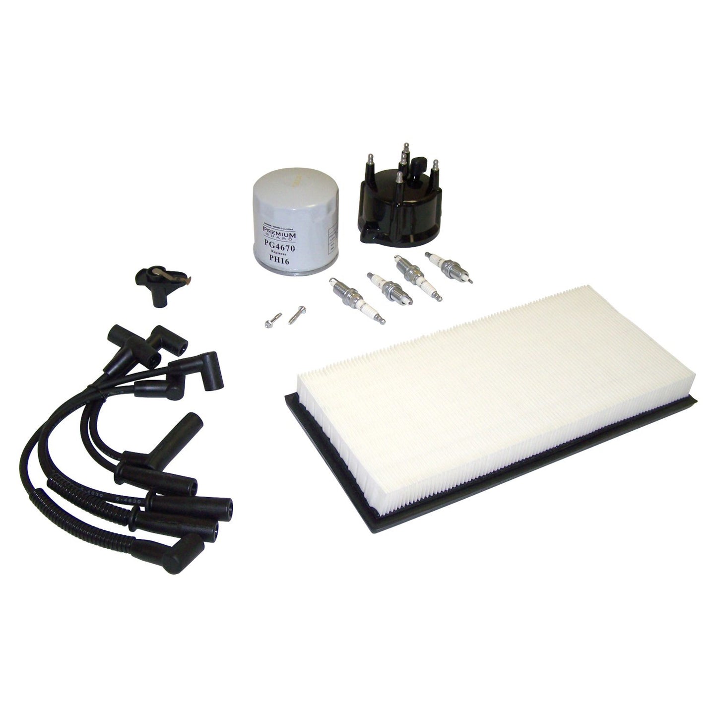Tune Up Kit for 97-98 Jeep XJ Cherokee w/ 2.5L Engine Crown Automotive