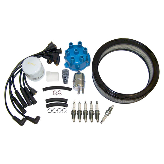 Tune Up Kit for 1983-1986 Jeep CJ-5, CJ-7, CJ-8 w/ 4.2L (6-258) Engine Crown Automotive