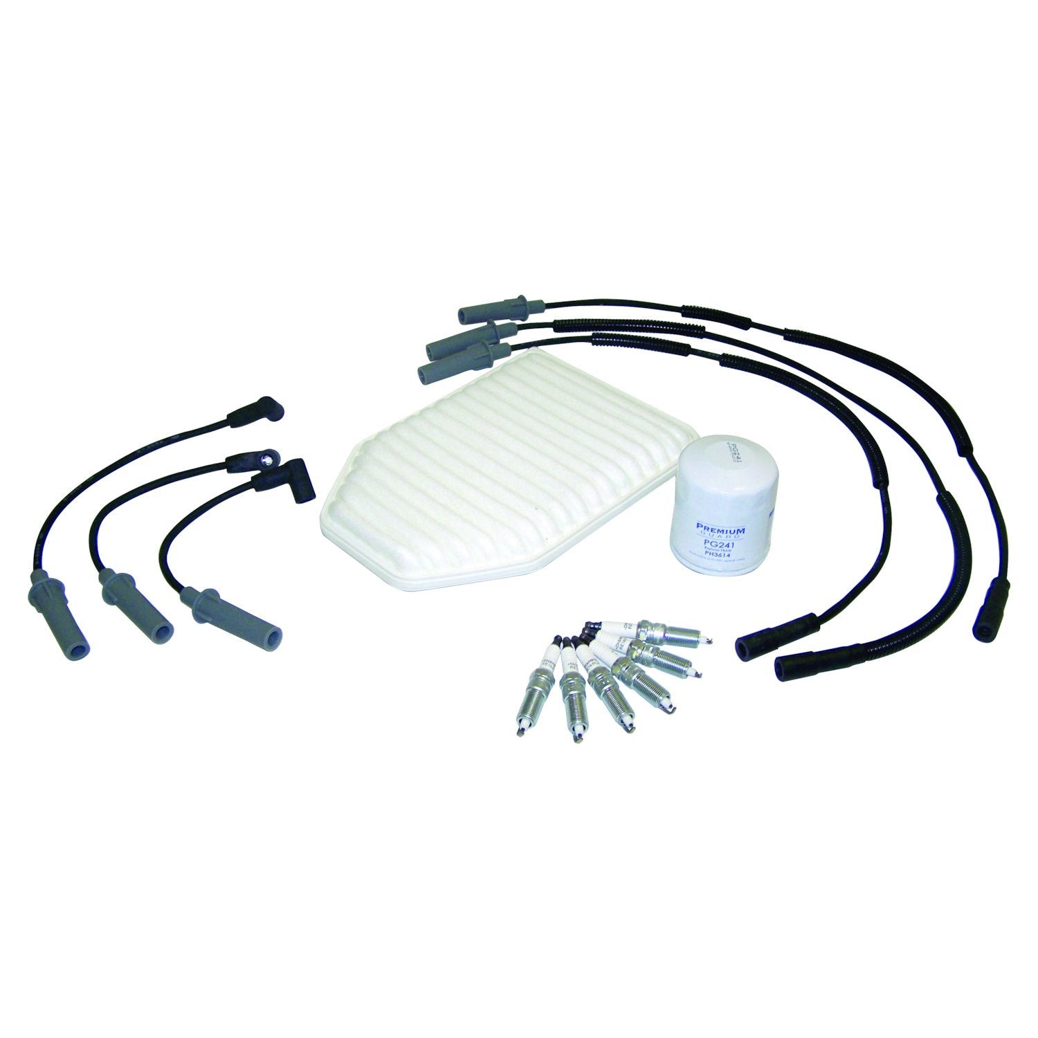 Tune Up Kit for 07-11 Jeep JK Wrangler w/ 3.8L Engine Crown Automotive