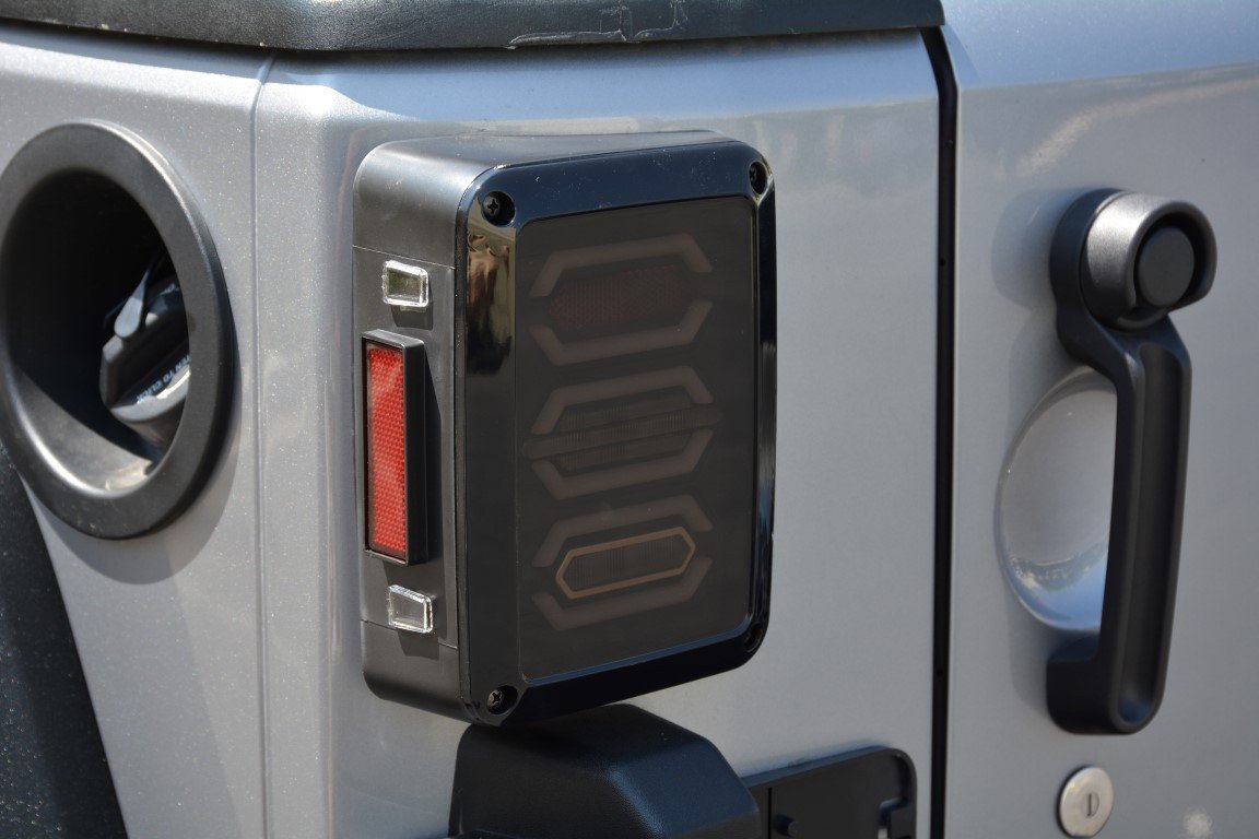 2007 2018 Jeep Wrangler JK JKU Led Tail Lights DV8 Offroad-11