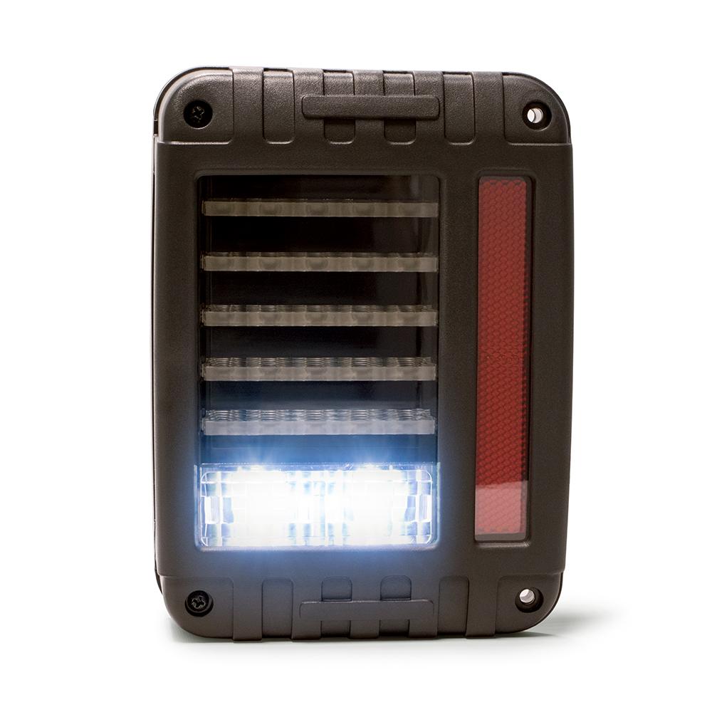 2007 2018 Jeep Wrangler JK JKU Led Tail Lights DV8 Offroad-3