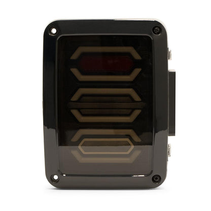2007 2018 Jeep Wrangler JK JKU Led Tail Lights DV8 Offroad-7