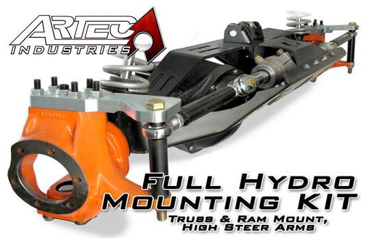 Dana 60 Full Hydro Mounting Kit 78-79 Ford Ultimate Arms for OEM Knuckles Artec Industries