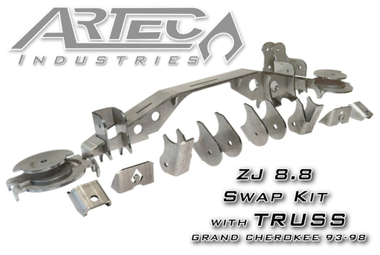Artec Industries ZJ 8.8 Swap Kit W/Truss 93-98 Jeep Grand Cherokee Artec Industries