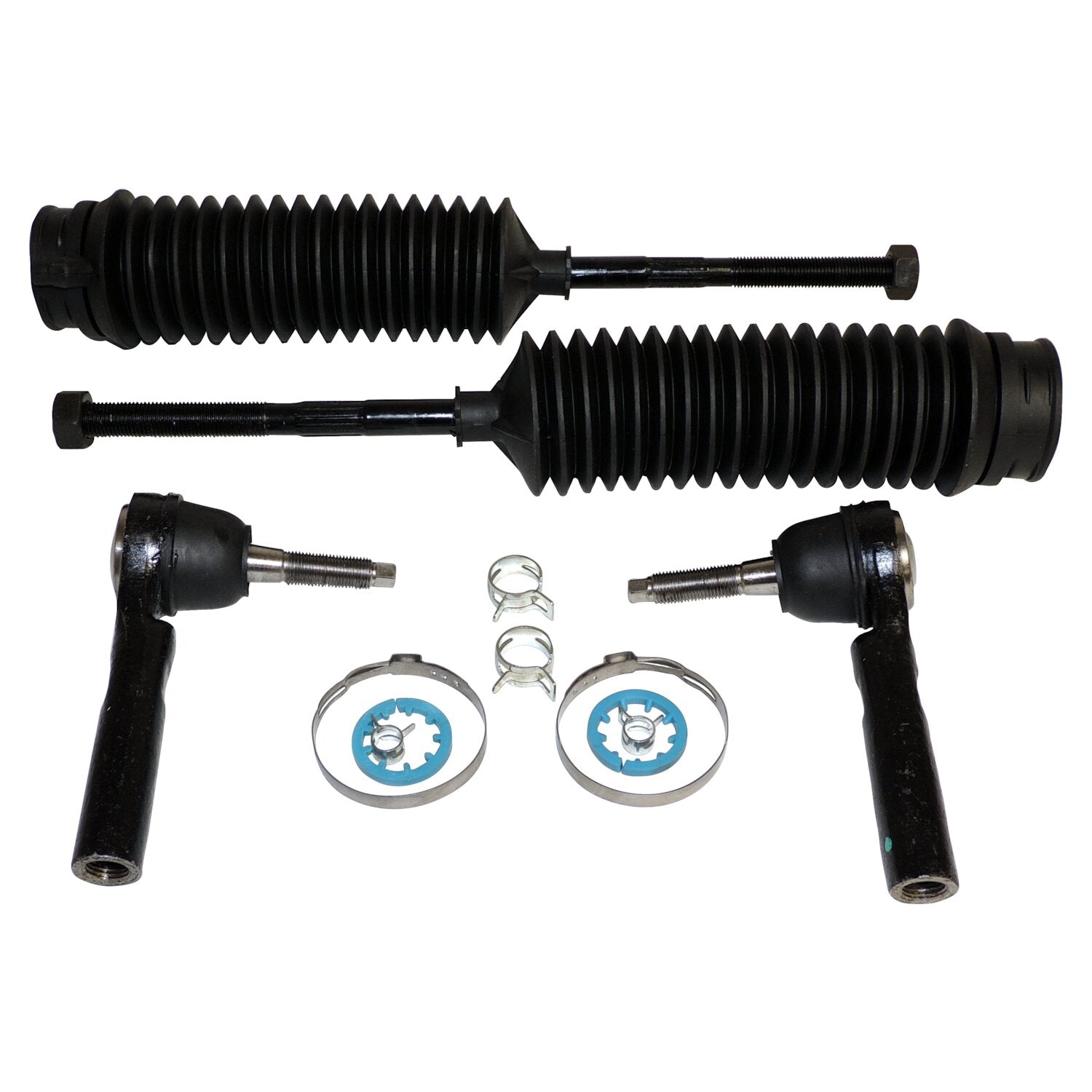 Left & Right Tie Rod End Kit for 2007-2017 Jeep MK Compass, Patriot Crown Automotive