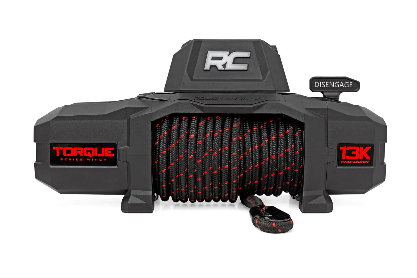 13000-Lb Pro Series Winch Synthetic Rope Rough Country-2