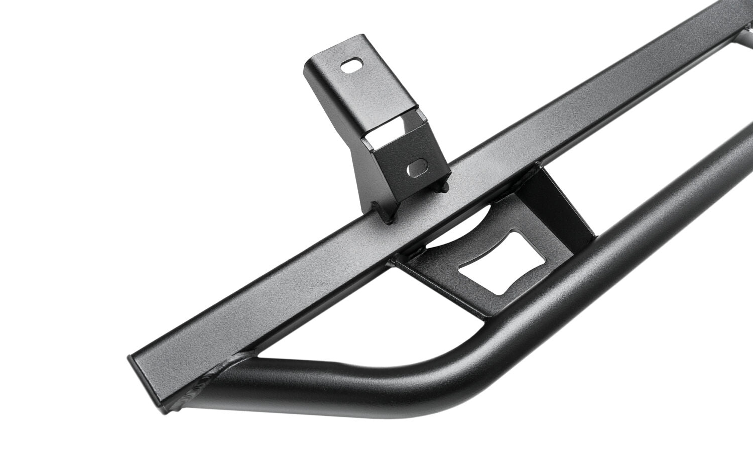 TrailSlider Step System Full Length (2 Steps per Side) 2021-2025 Ford Bronco 4-Dr Textured Black NFab-1