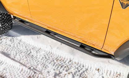 TrailSlider Step System Full Length (2 Steps per Side) 2021-2025 Ford Bronco 4-Dr Textured Black NFab-6