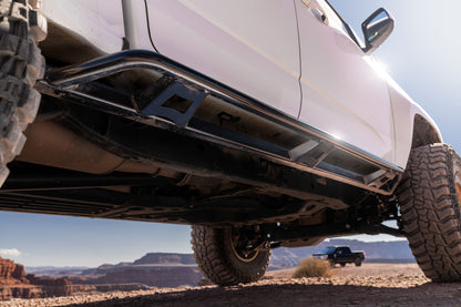 TrailSlider Step System Cab Length (2 Steps per Side) 2015-2025 Chevy Colorado/GMC Canyon Crew Cab Textured Black NFab-1