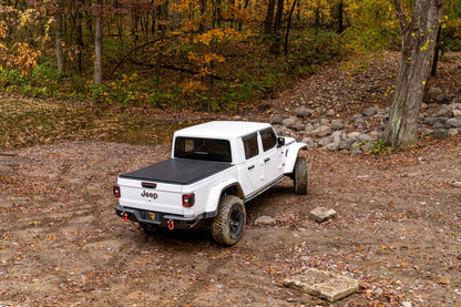 TrailSlider Step System Cab Length (2 Steps per Side) 2020-2025 Jeep Gladiator Textured Black NFab-2