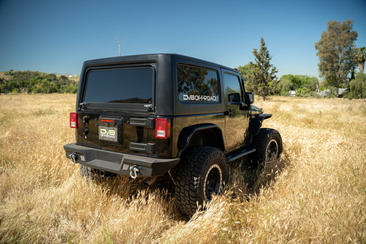 2007 2018 Jeep Wrangler JK JKU Spare Tire Delete DV8 Offroad-5