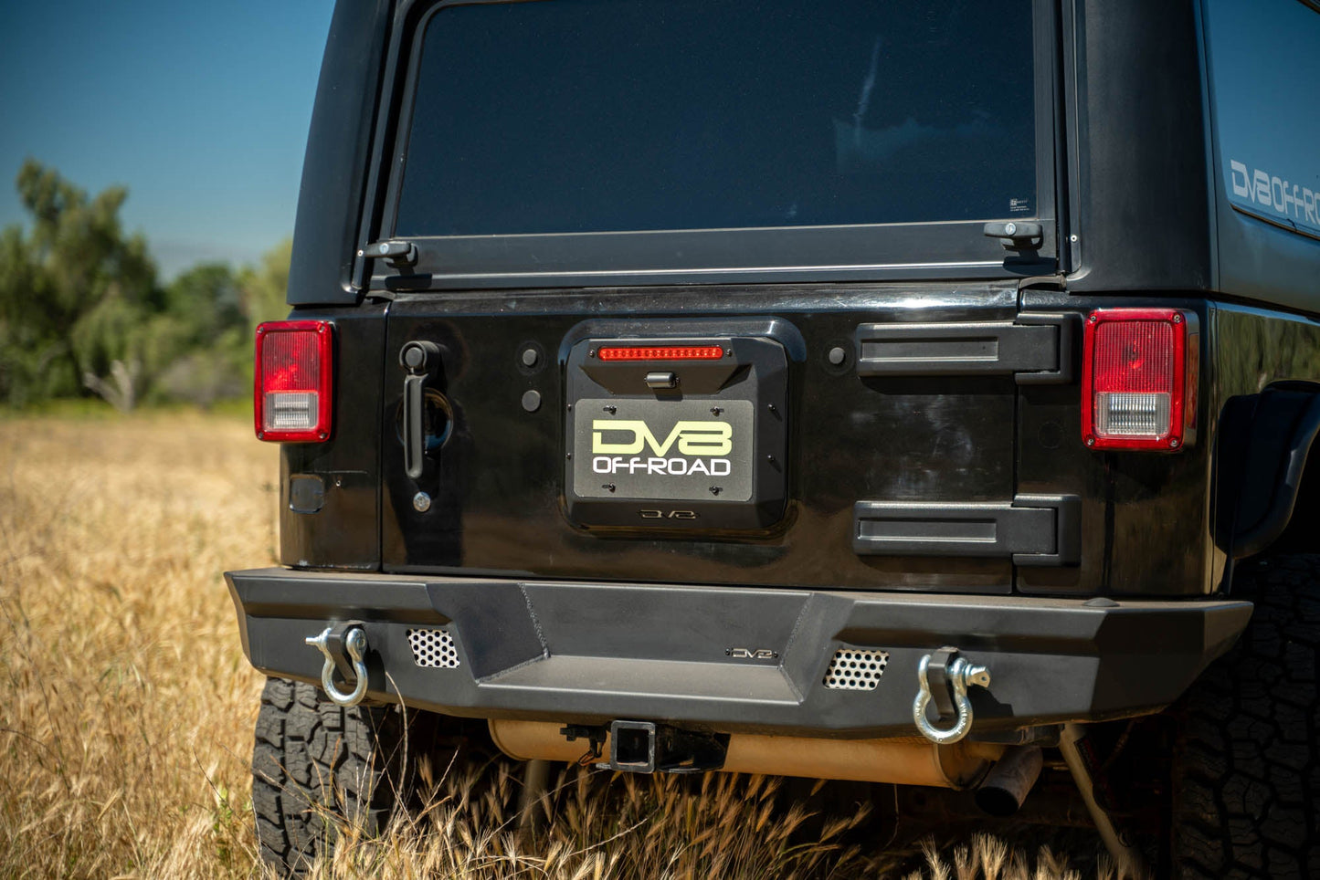 2007 2018 Jeep Wrangler JK JKU Spare Tire Delete DV8 Offroad-6