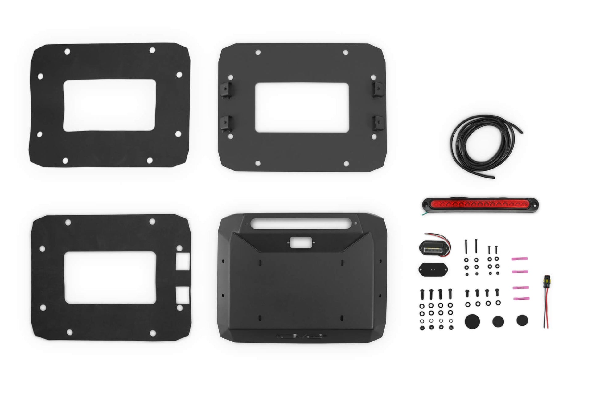 2007 2018 Jeep Wrangler JK JKU Spare Tire Delete DV8 Offroad-7