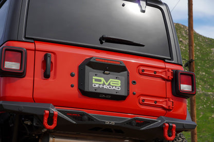 2018 2025 Jeep Wrangler JL JLU Spare Tire Delete DV8 Offroad-1