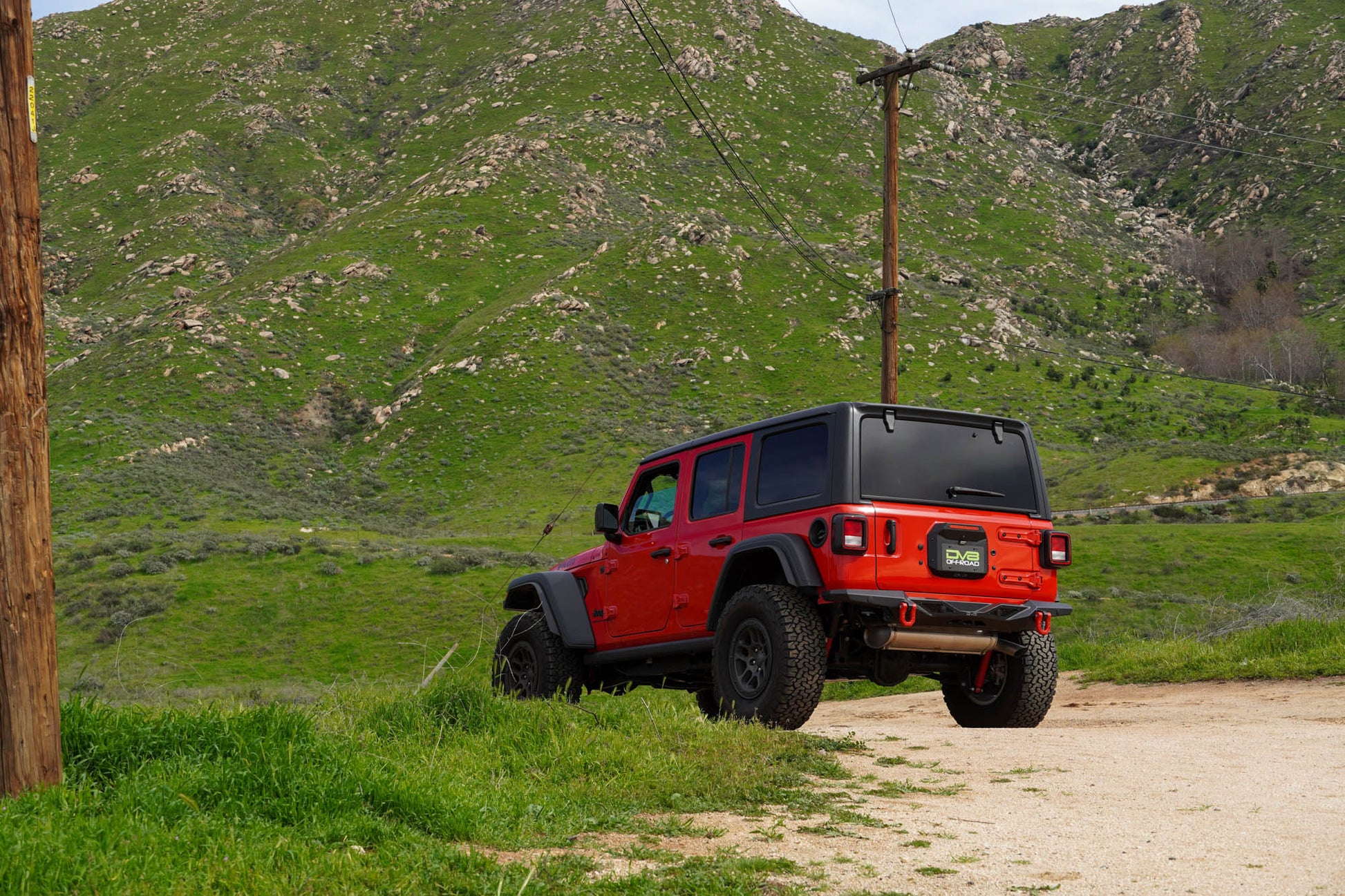 2018 2025 Jeep Wrangler JL JLU Spare Tire Delete DV8 Offroad-3