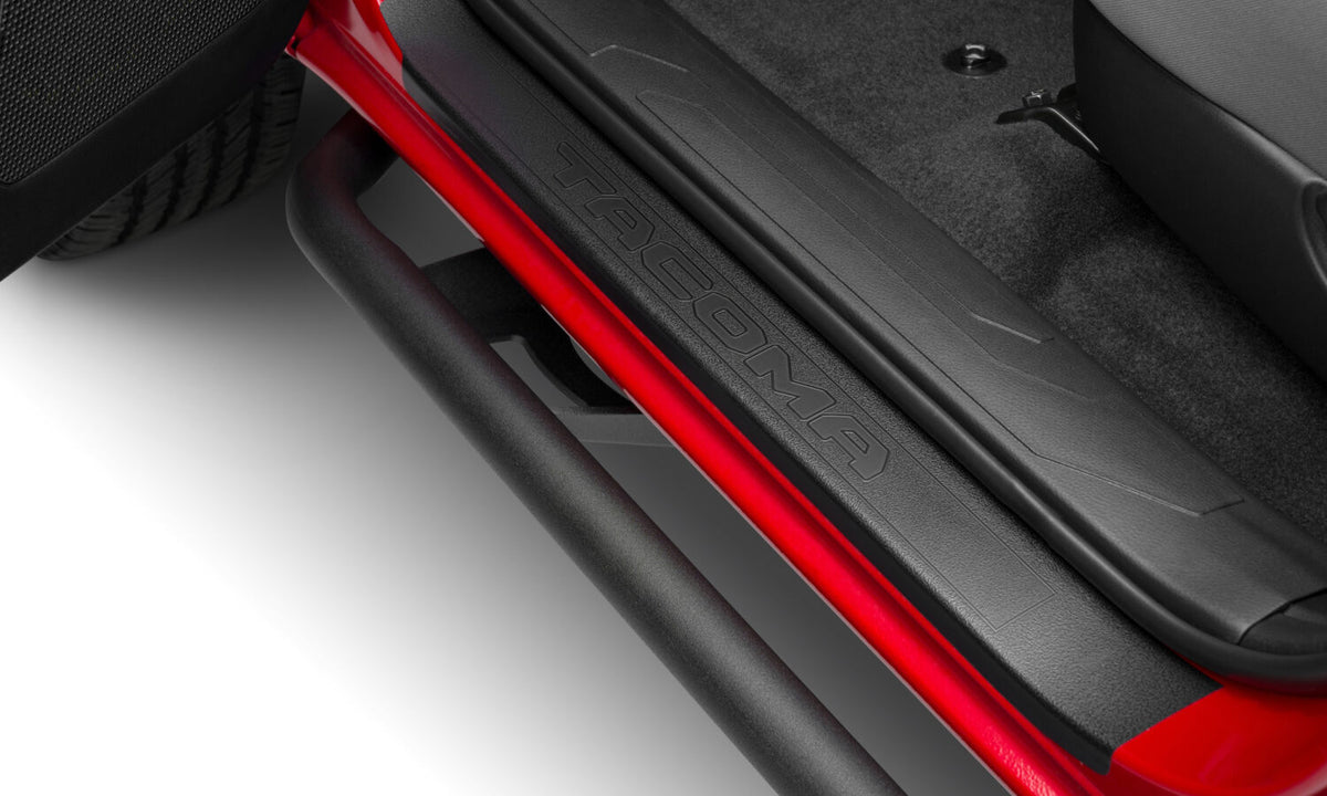 TrailSlider Step System Cab Length (2 Steps per Side) 2024-2026 Toyota Tacoma Double Cab Textured Black N Fab NFab-3