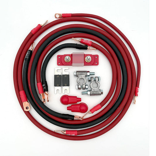 2000-2006 Toyota Tundra Battery Cable Kit Gen 1 4.7 Liter 2 Gauge Battery Cable Big7Kits