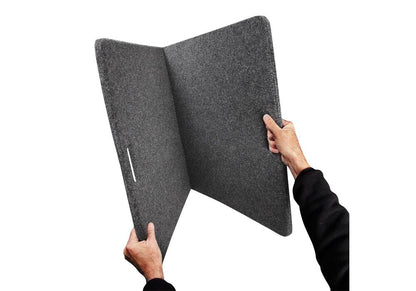 TrackMat 2' x 4' Folding Utility Mat TrailerWare Folding Track Mat 2 ft. x 4 ft. Charcoal BedRug-2