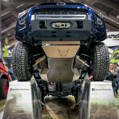 Toyota 4-Runner 5th Gen Full Skid Plate System - A-arm Bellypan Fuel Artec Industries-12