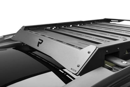 The N-FAB Universal Roof Rack Small 34.25 in Wide adds essential overhead cargo capacity and fits OEM and aftermarket crossbars on most cars, CUVs, and SUVs NFab-9