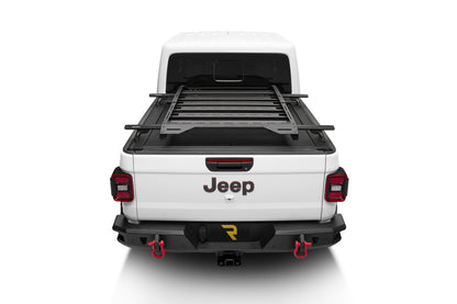 The N-FAB Universal Roof Rack Large 38.25 in Wide adds essential overhead cargo capacity and fits OEM and aftermarket crossbars on most cars, CUVs, and SUVs NFab-3