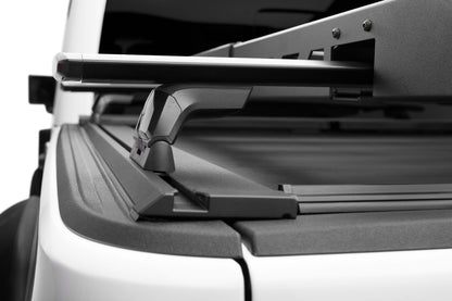 The N-FAB Universal Roof Rack Large 38.25 in Wide adds essential overhead cargo capacity and fits OEM and aftermarket crossbars on most cars, CUVs, and SUVs NFab-5