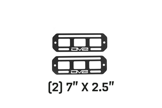 Universal Molle Panels 7 Inch x 2.5 Inch Pair DV8 Offroad