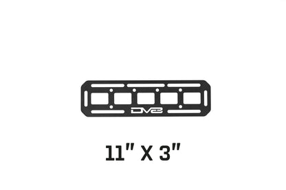 Universal Molle Panels 11 Inch x 3 Inch DV8 Offroad