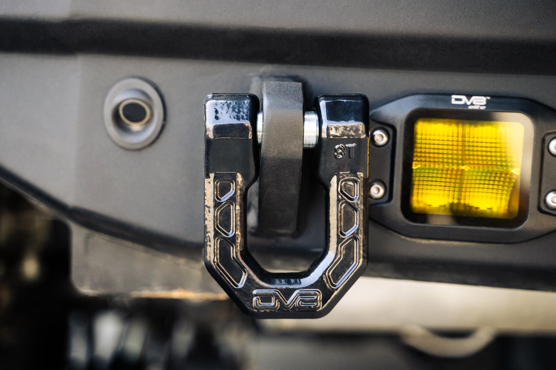 Red Elite Series D Rings (Pair) DV8 Offroad