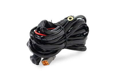 40 AMP DTP 4 Inch Pin Halo Light Harness DV8 Offroad-11
