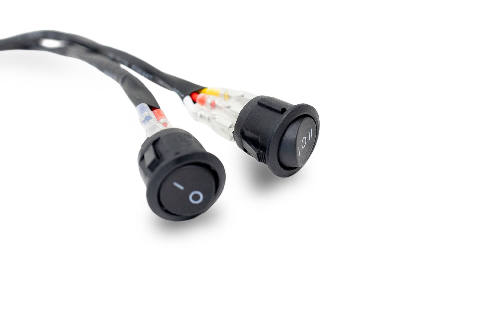 40 AMP DTP 4 Inch Pin Halo Light Harness DV8 Offroad-8
