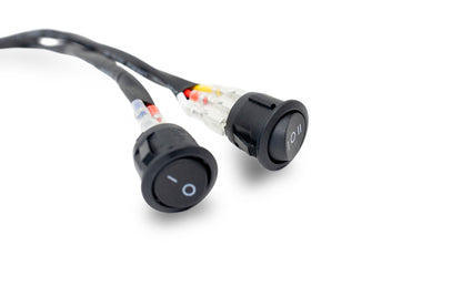 40 AMP DTP 4 Inch Pin Halo Light Harness DV8 Offroad-8