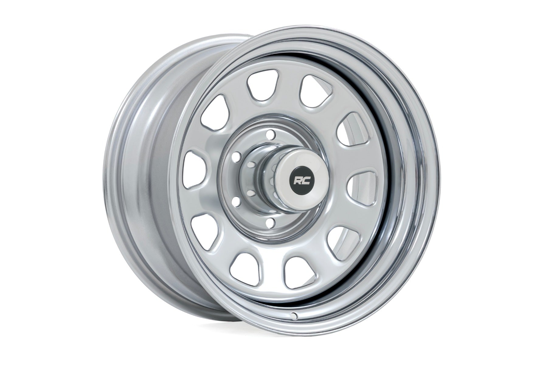 Chrome Center Cap Closed 3.30 Bore Rough Country-3