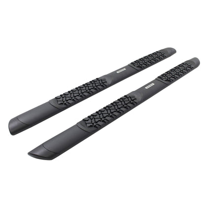 V3 Series Aluminum 5 Inch Elipse Side Steps Boards Only Textured Black For 2007-2018 Jeep Wrangler JK 4 Door Go Rhino