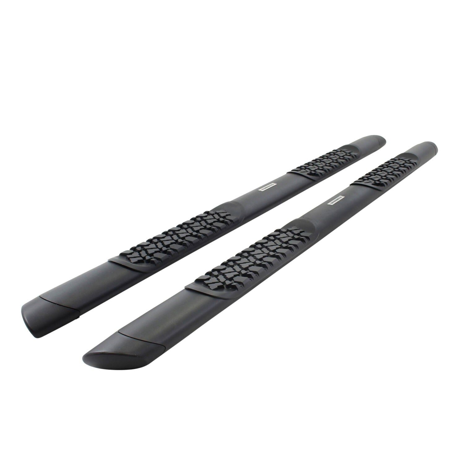 V3 Series Aluminum 5 Inch Elipse Side Steps Boards Only Textured Black 1999-2026 Ford F-250/F-350 2004-2025 Ford F-150 2005-2026 Nissan Frontier 2007-2026 Toyota Tundra 2009-2010 Dodge Ram 1500 Go Rhino-1