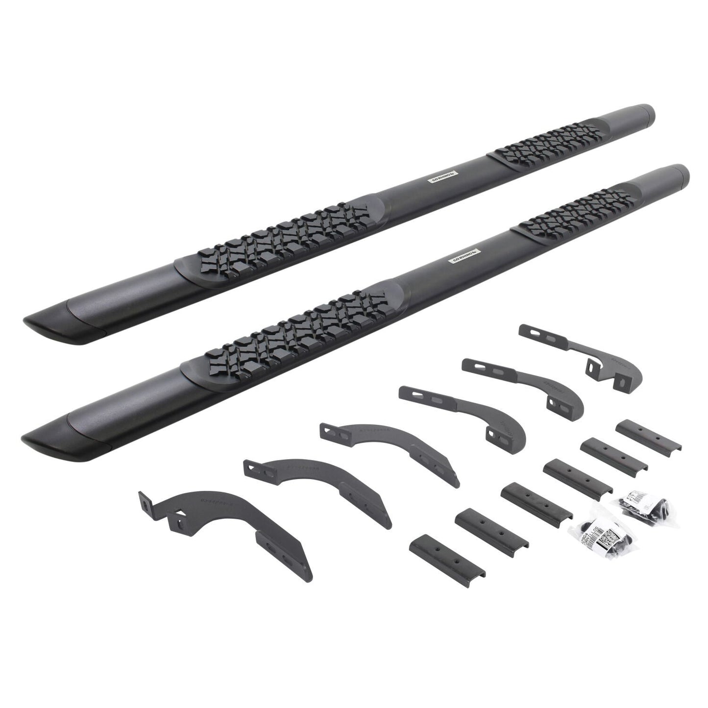 V Series V3 Steps & Mounting Brackets Kit Textured Black For 2024-2026 Lexus GX550 2024-2026 Toyota Land Cruiser Go Rhino-3