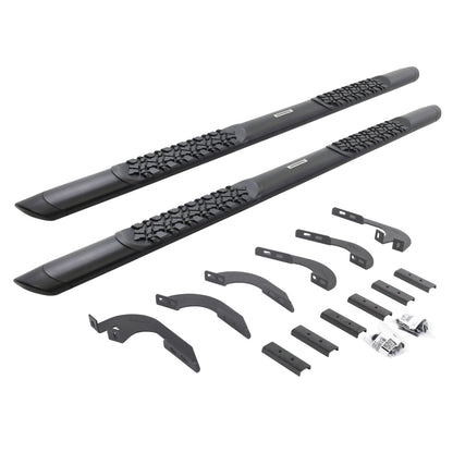 V Series V3 Steps & Mounting Brackets Kit Textured Black For 2024-2026 Lexus GX550 2024-2026 Toyota Land Cruiser Go Rhino-3