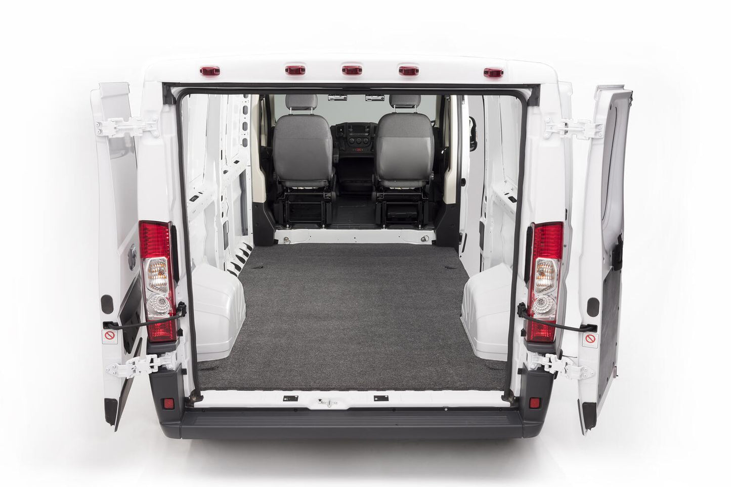 Vanrug Cargo Mat 14+ Ram ProMaster Vanrug Cargo Mat 159 inch WB Extended 3/4 Inch Closed Cell Foam Mat Size 156 1/4 Inch x 73 3/4 Inch Charcoal BedRug-6