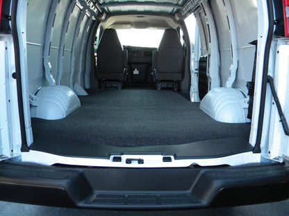 Vanrug Cargo Mat 1996-2025 Chevy Express/Gmc Savana Standard Passenger Van 3/4 Inch Closed Cell Foam Mat Size 111 7/8 Inch x 71 Inch Charcoal BedRug-3