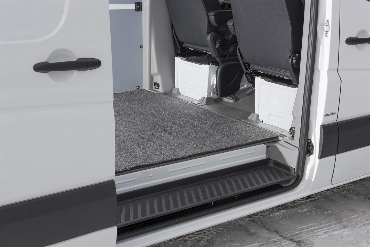 Vanrug Cargo Mat 15+ Mercedes Metris w/ 126 inch Wheelbase 3/4 Inch Closed Cell Foam Mat Size 101 1/2 Inch x 65 Inch Charcoal BedRug-2