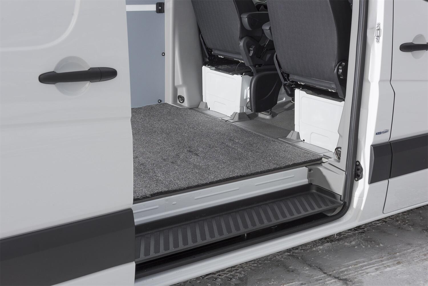 Vanrug Cargo Mat 15+ Mercedes Metris w/ 126 inch Wheelbase 3/4 Inch Closed Cell Foam Mat Size 101 1/2 Inch x 65 Inch Charcoal BedRug-2
