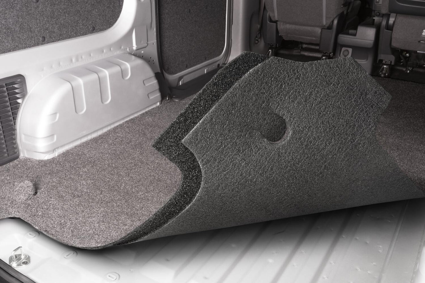 Vanrug Cargo Mat 13+ Nissan Nv200/Gm City Express 3/4 Inch Closed Cell Foam Mat Size 58 1/2 Inch x 57 Inch Charcoal BedRug-2