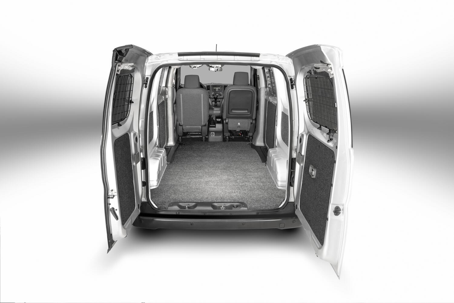 Vanrug Cargo Mat 13+ Nissan Nv200/Gm City Express 3/4 Inch Closed Cell Foam Mat Size 58 1/2 Inch x 57 Inch Charcoal BedRug-3