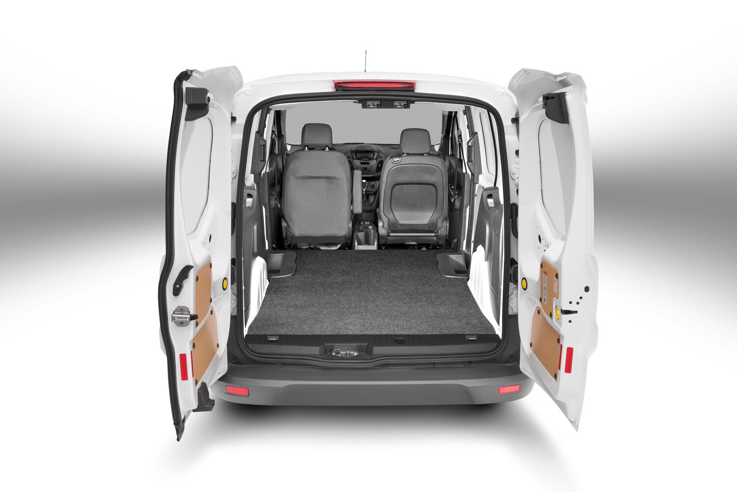 Vanrug Cargo Mat 14+ Transit Connect 104.8 inch Short WB 3/4 Inch Closed Cell Foam Mat Size 64 Inch x 53 Inch Charcoal BedRug-3