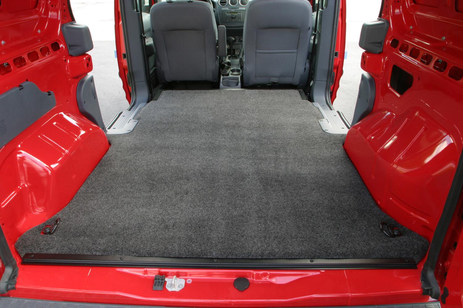Vanrug Cargo Mat 14+ Transit Connect 104.8 inch Short WB 3/4 Inch Closed Cell Foam Mat Size 64 Inch x 53 Inch Charcoal BedRug-6