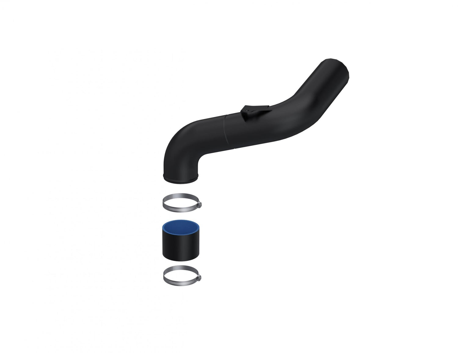 21-23 Polaris Sportsman 570 Black-Coated Clutch Vent Tube MBRP